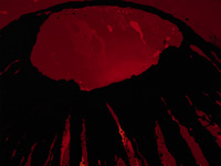  Vulkan 14/2021, Acryl auf Fotografie auf LupuBond, 90 x 120 cm 