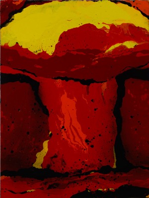 Atom 4/2018 Acryl auf LupuBond 120 x 90cm