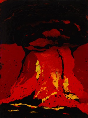 Atom 7/2019 Acryl auf LupuBond 120 x 90cm
