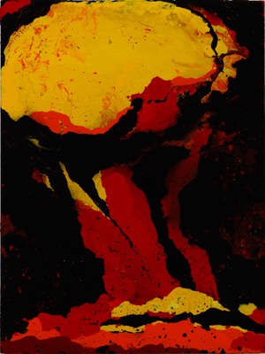 Atom 8/2019 Acryl auf LupuBond 120 x 90cm