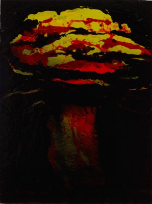 Atom 9/2019 Acryl auf LupuBond 120 x 90cm