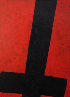 88/6, 2024, Acryl auf Leinwand, 180 x 130 cm