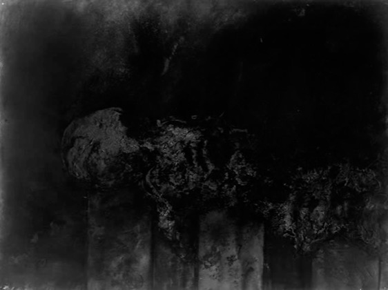 Krematorium 26.4.81, 1981, Gouachen auf Papier, 75 x 105 cm