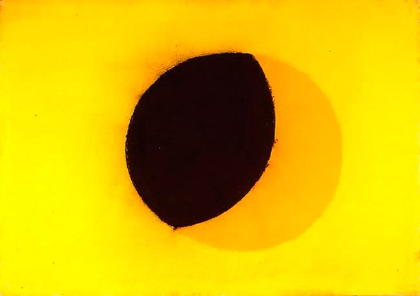 Monde/Sonnen 17.3.93, 1993, Pastell, 69 x 99 cm