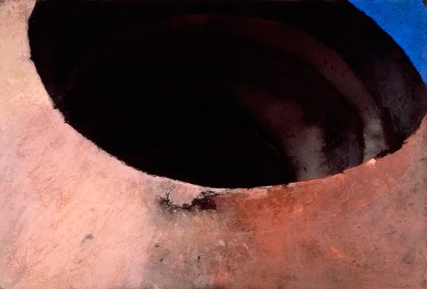 Vulkan 26.4.93, 1993, Pastell, 80 x 120 cm