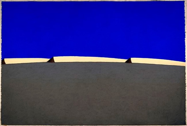 Wüste 02.07.01, 2001, Pastell, 80 x 120 cm