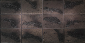 Adamah-Wand, 1981-82, 12 Gouachen, Farbe/Kohle/Papier, je 80 x 120 cm (Germanisches Nationalmuseum Nürnberg)