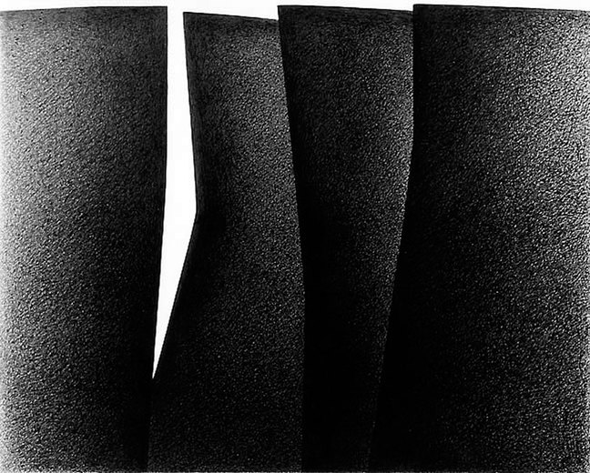 Lofoten 51/67, 1967, schwarzer Kugelschreiber auf Papier, 44 x 57 cm