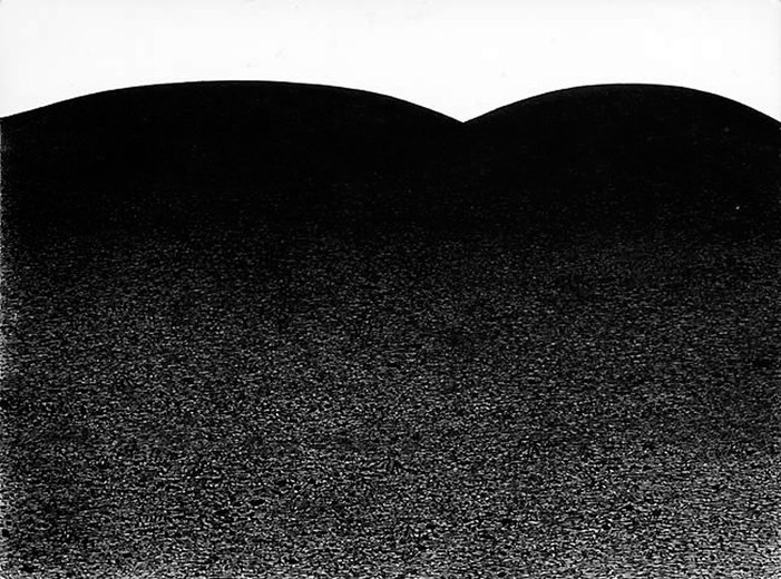 Sahara 17/65, 1965, Federzeichnung auf Papier, 41 x 53 cm