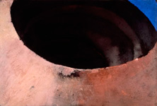  Vulkan 26.4.93, 1993, Pastell, 80 x 120 cm