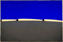  Wüste 02.07.01, 2001, Pastell, 80 x 120 cm