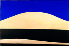  Wüste 07.01.01, 2001, Pastell, 80 x 120 cm