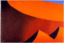  Wüste 3.2.00, 2000, Pastell, 80 x 120 cm