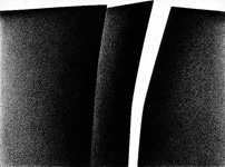  Lofoten 1/67, 1967, schwarzer Kugelschreiber auf Papier, 20,5 x 26,5 cm