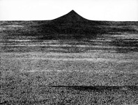 Sahara 6/65, 1965, Federzeichnung auf Papier, 39 x 56 cm